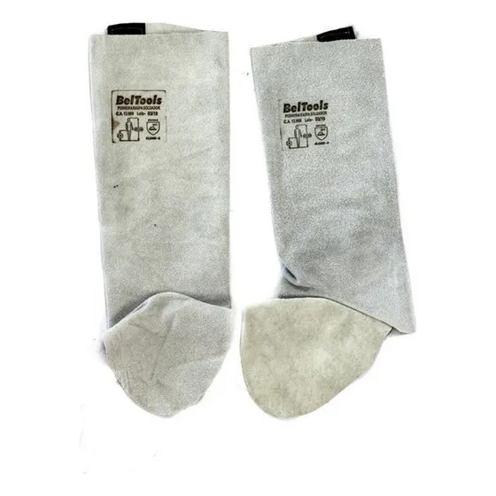 Kit C/ 10 Perneira Raspa 40cm Fechamento Velcro Beltools