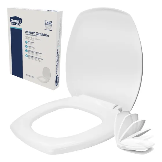 Tampa Vaso Sanitário Thema Para Incepa Fecha Suave E Click