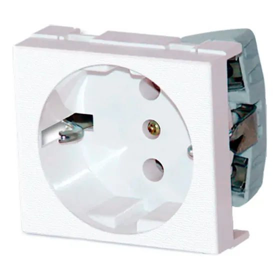 Tomacorriente Shucko 16a Jeluz Platinum