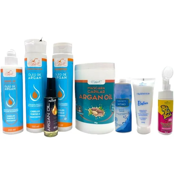 Combo Com 8 Produtos -  Argan