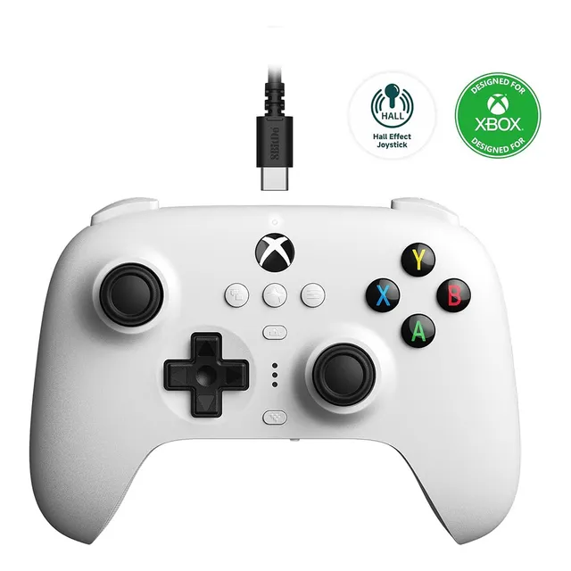 Control Alámbrico 8bitdo Para Xbox Series Efecto Hall