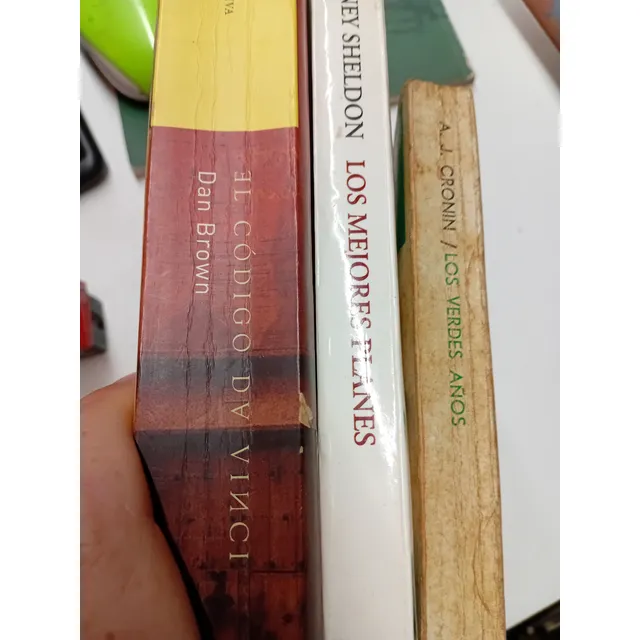 Lote 3 Ficcion Cronin Sheldon Dan Brown Usado