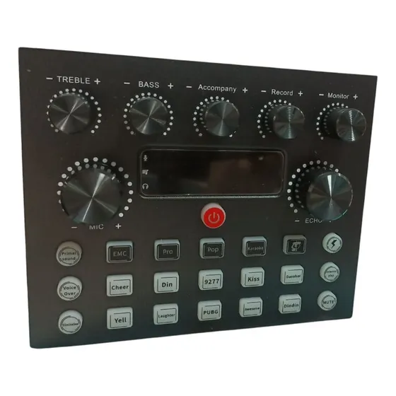 Tarjeta De Sonido V8 Con Efectos Usb