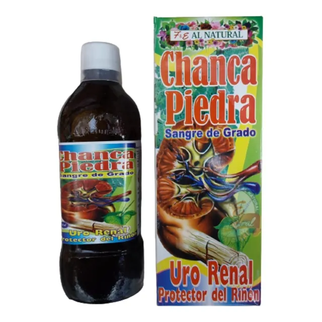 Chanca Piedra Extracto Jarabe Natural X1 Importado Peru