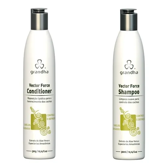 Grandha Curl & Wave Vector Force Shampoo E Cond. 300ml