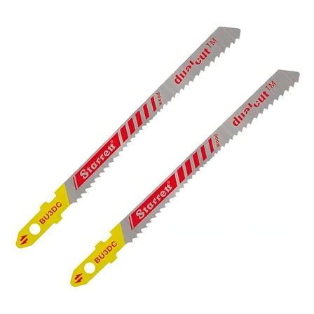 Kit 2 Serras Tico-tico Dualcut Corte Mdf Starrett 75mm Bu3dc Kit 2 Serras Tico-tico Dualcut Corte Mdf Starrett 75mm Bu3dc