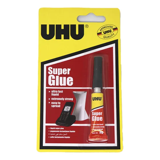 Pega Especial Instantánea 3ml Super Glue Tubo