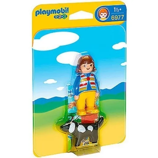 Playmobil Mujer Con Perro  46977