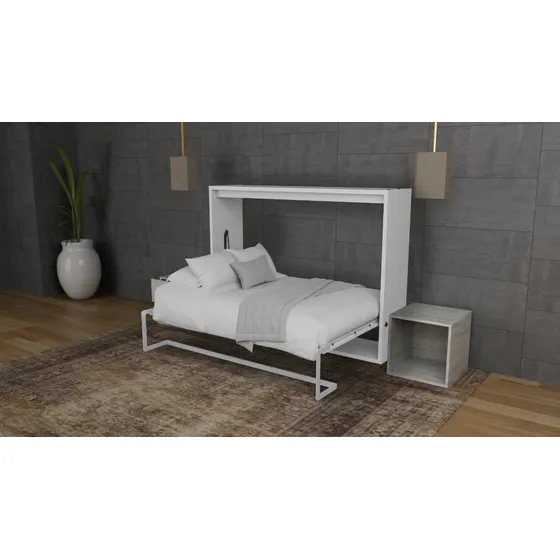 Base Cama Abatible Horizontal Matrimonial Plegable Amanta