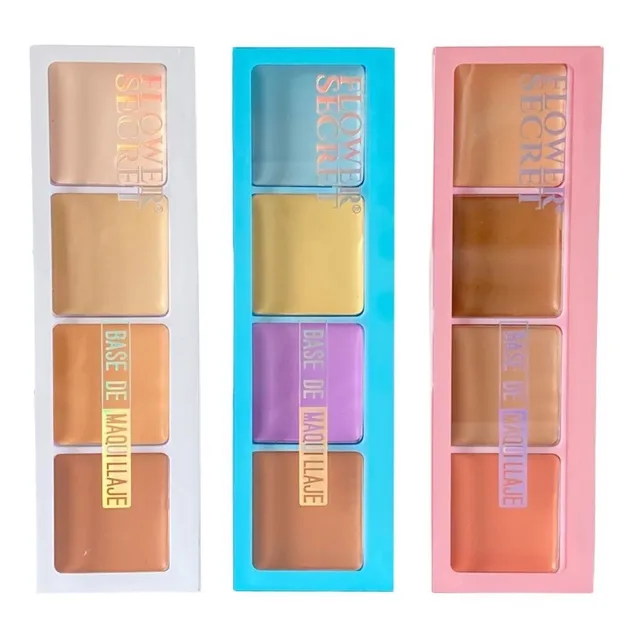 Pack 3 Paletas Correctora De Maquillaje Y Contornos En Crema