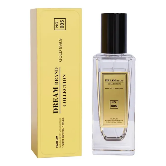 Perfume Brand Collection 005 Gold 999.9 30 Ml