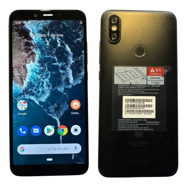 Xiaomi Mi A2 64gb Camara Trasera 20mp 4g  Dual Sim