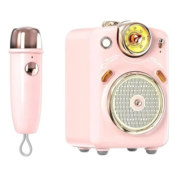Divoom Fairy-ok, Altavoz Bluetooth, Color Rosa