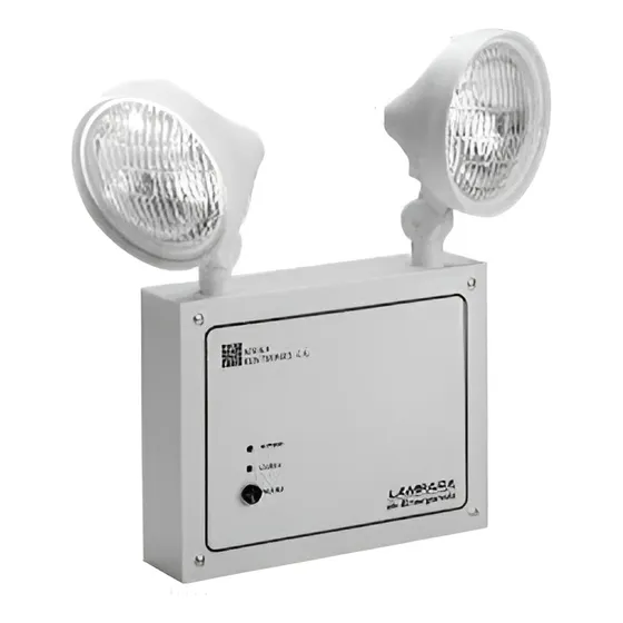 Lámpara De Emergencia Led Doble Sovica