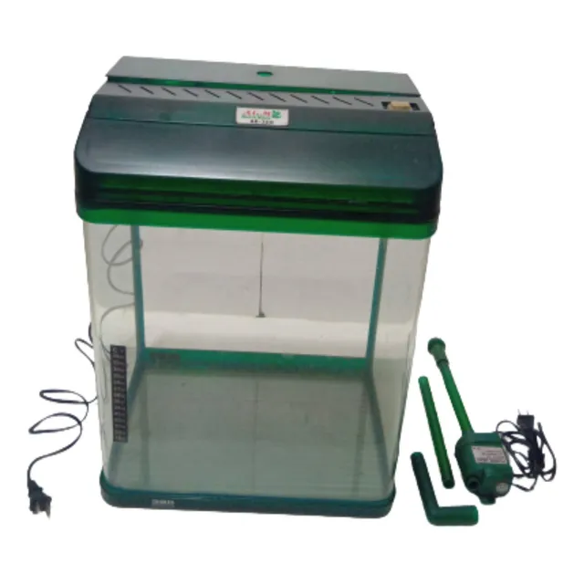 Acuario Curvo Modelo Ar380 Importada Con Lampara Usado