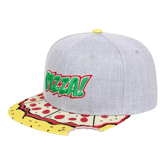 Gorra Mordida Pizza Come Galleta Tortuga Dona Ninja Snapback