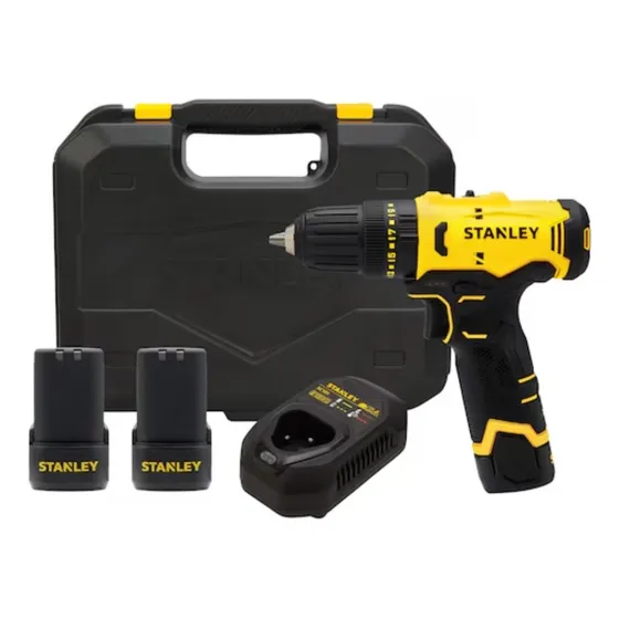 Parafusadeira/furadeira Impacto 3/8 Litio 12v Max  Stanley