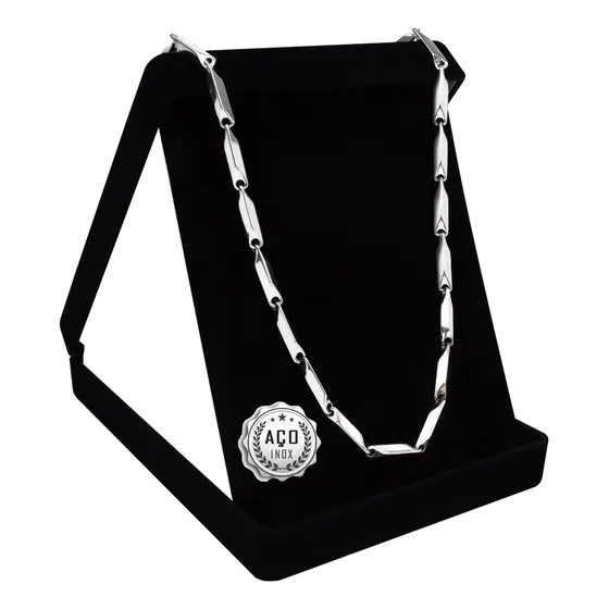 Corrente Cordão Masculino Aço Inox Espelhado Não Enferruja