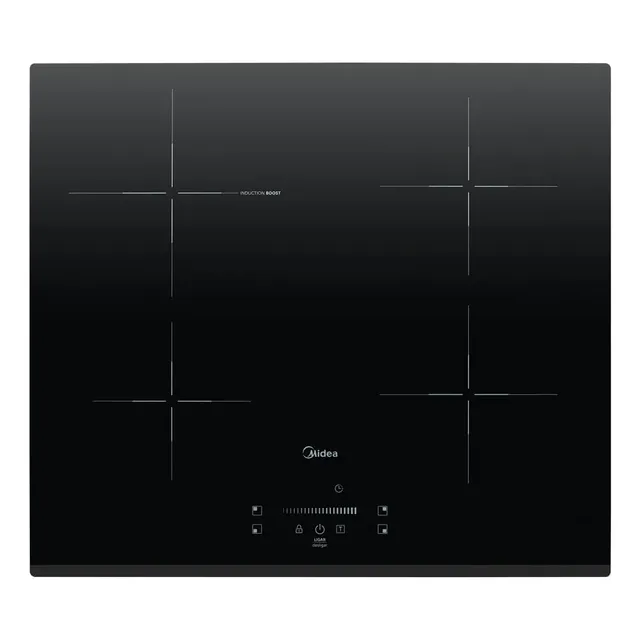 Cooktop 4 Bocas De Indução Even Pro Midea Cor Preto 220v