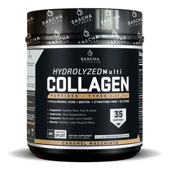 Suplemento De Multi Colageno Hidrolizado- Sascha Fitness Multi Colageno Hidrolizado
