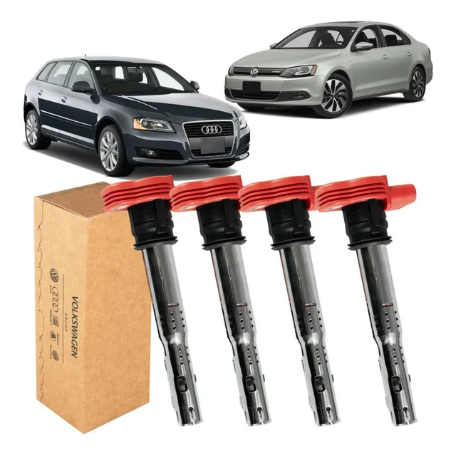 4x Bobina Ignição Jetta 2.0t 12-14