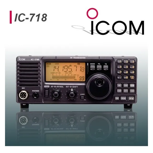 Icom Ic-718 Transceptor Multimodo Compacto Hf 160-10 Metros 