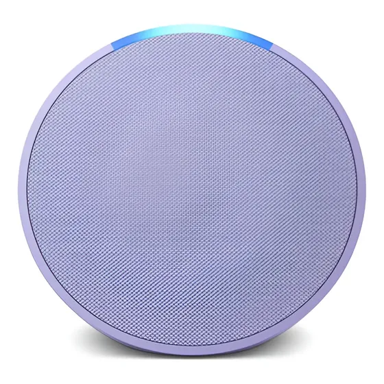 Amazon Echo Pop Parlante Asistente Inteligente Con Alexa Color Lavanda