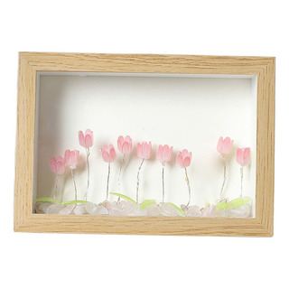 Lámpara De Escritorio Con Luces Nocturnas De Flores Diy, Lámpara De Escritorio Con Luces Nocturnas De Flores Diy,