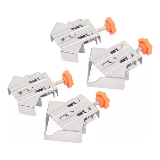 F Prensa Esquinera Para Madera Y Metal Apertura 90° 4pcs W