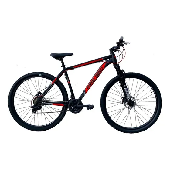 Bicicleta Mtb Firebird R29 Turbo Color Negro/rojo Tamaño Del Cuadro L