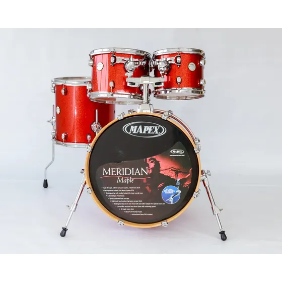 Bateria Mapex Meridian Maple Vermelha