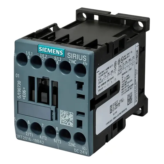 Contactor 9 Amps Bob 220vac S00 1na Siemens 3rt2016-1an61