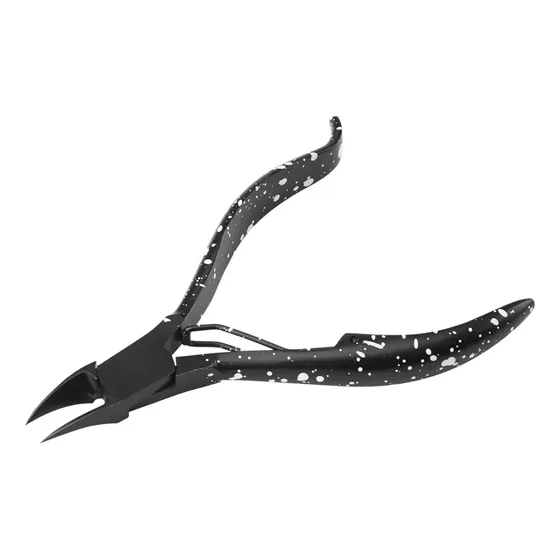 Pinza Negra Para Decoración De Uñas Encarnadas Para Cutícula
