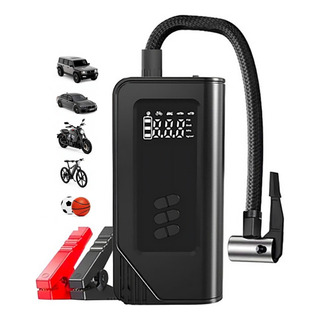 Bomba De Aire Portátil Para Coche, Todo En Uno, 12 V, 5000 A Bomba De Aire Portátil Para Coche, Todo En Uno, 12 V, 5000 A
