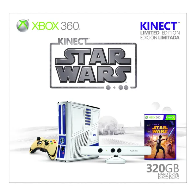 Xbox 360 Slim Star Wars - Juegos Control Chip Tienda Cashea