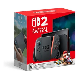 Console Nintendo Switch 2 + Mario Kart World Bundle Preto