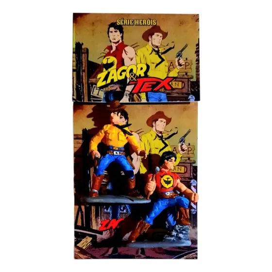 Bonecos Tex E Zagor