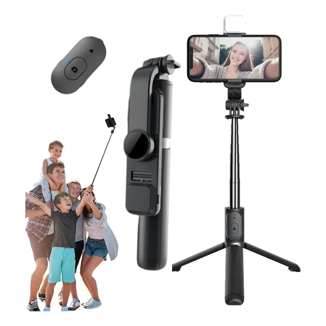 Palo Selfi Inalámbrico Portátil Bluetooth Tripode Selfie