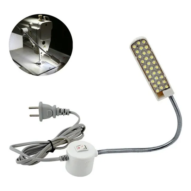 Luminaria 30 Leds Haste Flexivel Maquina Costura Bivolt