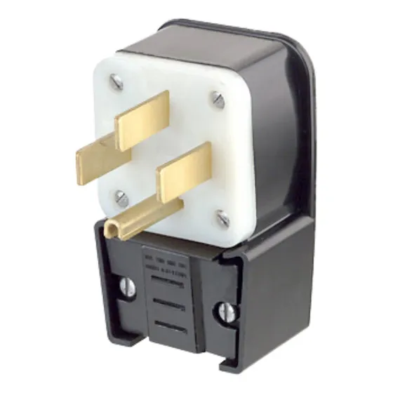 Clavija Ent. Recta Angular 3p 4h 50a 125/250v 9452p Leviton