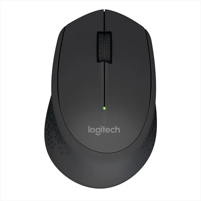 Mouse Inalámbrico Logitech M280 Cómodo Diseño Curvo Color Negro