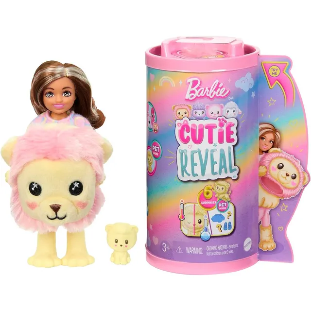 Barbie Cutie Reveal Chelsea Con 6 Sorpresas