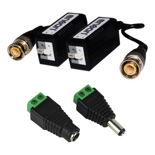 Kit Video Baluns Y Conectores De Corriente Enson / Ens-vt100 Kit Video Baluns Y Conectores De Corriente Enson / Ens-vt100