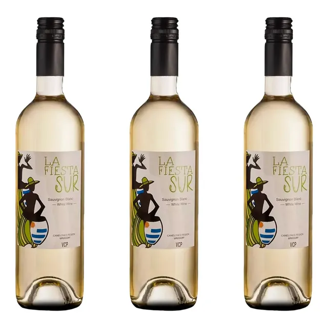 Vino X3 Pizzorno La Fiesta Del Sur Sauvignon Blanco 750ml