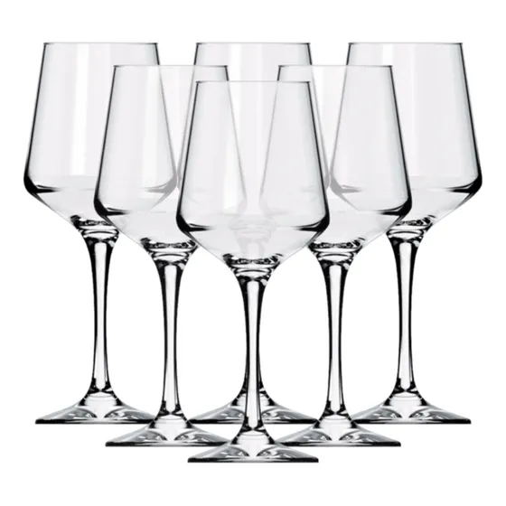 Juego de 6 copas de vino tinto Gin Brunello Nadir Glass de 490 ml