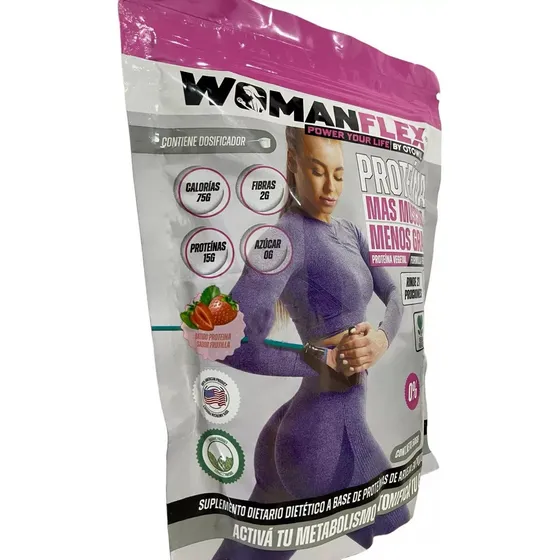 Woman Flex Proteína En Polvo - Doypack 500gr - Tres Sabores