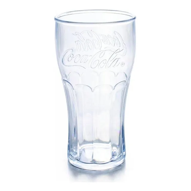 Copo Plasutil Plástico 530ml Cristal Coca Cola Contour