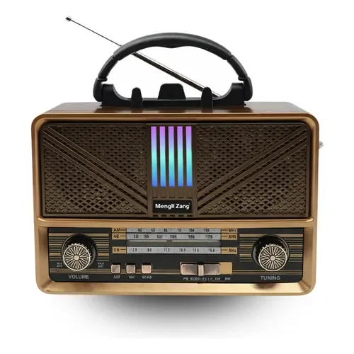 Rádio Analógico Portátil Inova Retrô RAD-8392 AM/FM Bivolt
