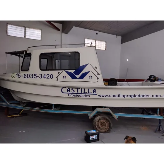 Lancha Usada Traiko Con Motor Yamaha 90 Hp 4 Tiempos 