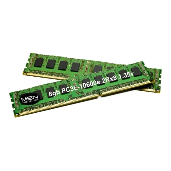 Memória 8gb Ddr3 Ecc Udimm Servidor Hp Proliant Ml110 G7 Microserve Gen8 Ml310e Dl320e G8 Ml10 V2 Workstation Z420 Z620